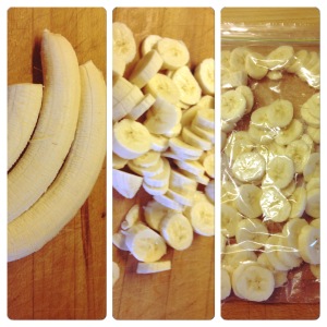 banana before