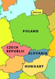 poland-slovakia map